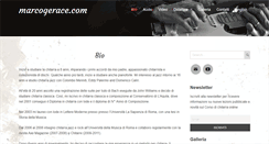 Desktop Screenshot of marcogerace.com